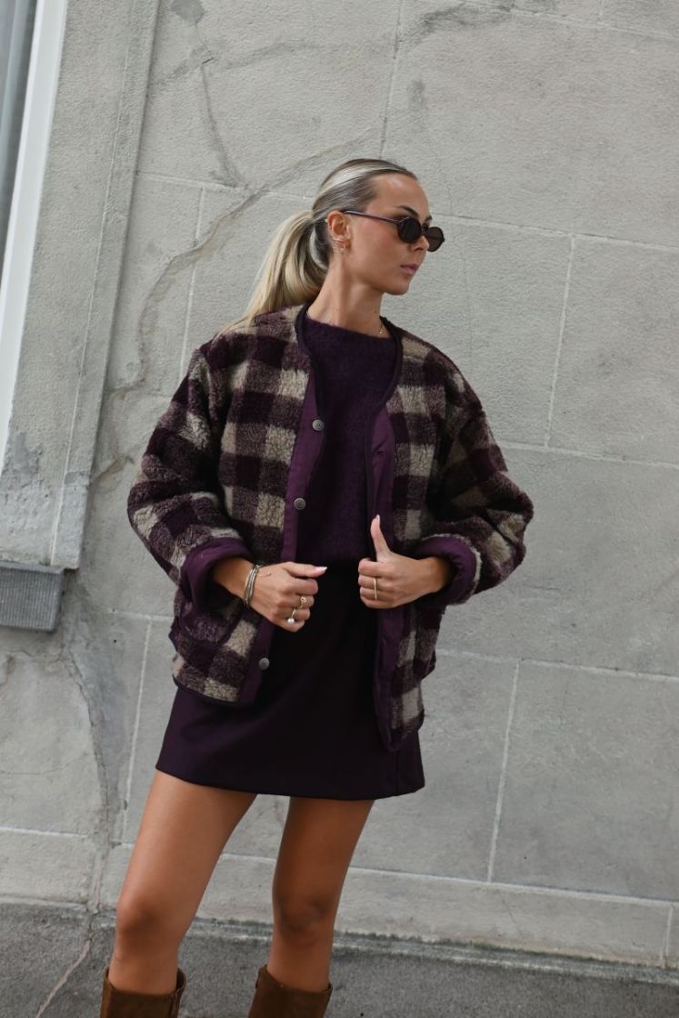  BORDEAUX/BEIGE